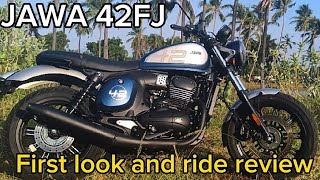 Jawa 42 FJ 2024 Detailed Review amp Riding Experience  Major updates  Price  Mileage Colours [upl. by Aiouqes]