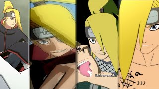 Deidara Ultimate Jutsus Evolution in All Naruto Ultimate Ninja Series [upl. by Sharla283]