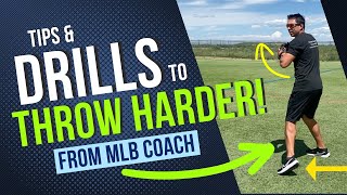 How to Increase Your Throwing Velocity  MLB Coach Shares Tips amp Drills to Throw Harder [upl. by Lynnelle]