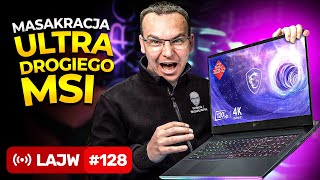 GŁUPI BŁĄD z MSI Raider GE76 za 15000 PLN RZEŹBA LIVE 128 [upl. by Oiziruam]