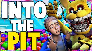 FNAF  INTO THE PIT SONG LYRIC VIDEO  Dawko amp DHeusta [upl. by Novaj]