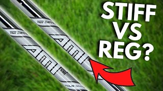 Which Shaft Flex Should YOU Use Stiff Shaft vs Regular Shaft [upl. by Oeramed234]