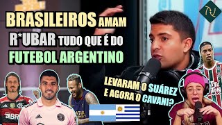 quotVINI JR É JOGADOR ARGENTINOquot MÍDIA SULAMERICANA FALA DE SUÁREZ CAVANI NEY E GRANA BR legendado [upl. by Brost973]