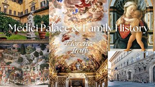 Medici Palace and Family History  Florence Italy 🇮🇹  4K walking tour [upl. by Samy]