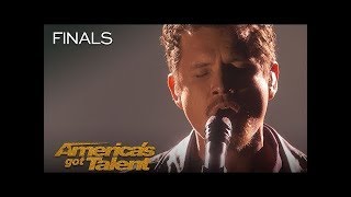 Michael Ketterer Brings Simon Cowell To TEARS During AGT Finals  Americas Got Talent 2018 [upl. by Bartko]