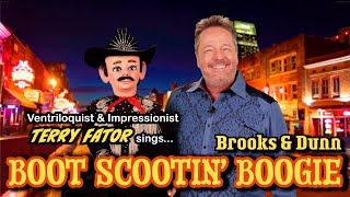 SO GOOD Ventriloquist amp Impressionist Terry Fator sings Brooks amp Dunn quotBoot Scootin Boogiequot [upl. by Illek]