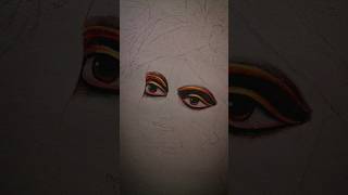 radha Raman💫 krishna radhakrishna art tutorial colourpencil [upl. by Eissat831]