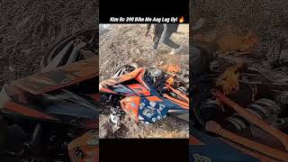 Ktm Rc 390 Bike Me Aag Lag Gyi 🔥shorts rider bikerider crash ktmrc390 shortvideo motovlog [upl. by Cathy]