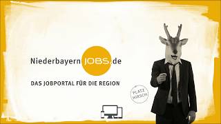 NiederbayernJOBSde  Das Jobportal für deine Region [upl. by Neitsirhc]