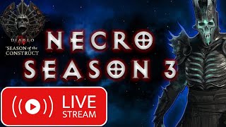 S3 Necro SOLO Leveling  Necromancer Gameplay Diablo 4 [upl. by Nnylrac]