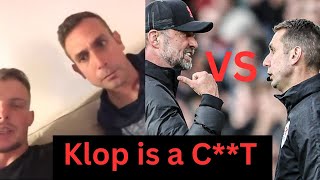 ✅Referee David Coote Suspended ‼️ for calling Klop a “c” and Liverpool “s” [upl. by Retrac165]