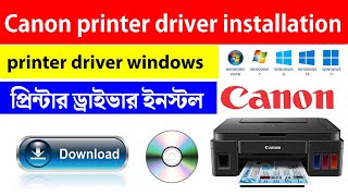 Canon printer driver installation  download canon printer software without cd  canon printer [upl. by Irtak857]