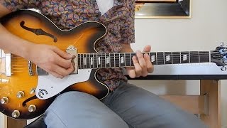 The Beatles  Sgt Pepper’s Lonely Hearts Club Band Reprise  Guitar Cover  Epiphone Casino [upl. by Isabel]