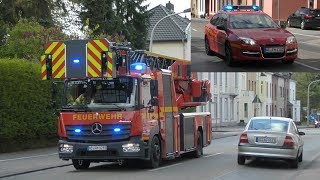 Kurzzug  KdoW Feuerwehr Herzogenrath  FuStW der Polizei Aachen [upl. by Araeic28]