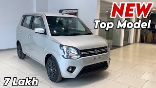 WAGON R ZXI PLUS 2024 TOP MODEL  MARUTI SUZUKI WAGON R ZXI PLUS SILVER COLOUR REVIEW [upl. by Nerb]