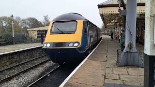 HST Class 43 departing Ramsbottom [upl. by Amalberga]