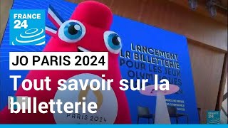 Jeux Olympiques de Paris 2024  Quel est le calendrier de la billetterie  • FRANCE 24 [upl. by Hackathorn]