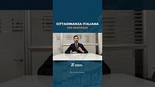 🇮🇹 CITTADINANZA ITALIANA PER RESIDENZA [upl. by Latini]