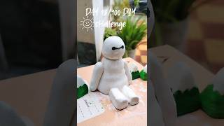 BaymaxDAY 13100 DIY challengemovie characterhand made ✨cute cartoon [upl. by Ynamad]