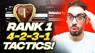 RANK 1 META 4231 FORMATION amp CUSTOM TACTICS FOR EAFC 24 ULTIMATE TEAM [upl. by Loredana929]