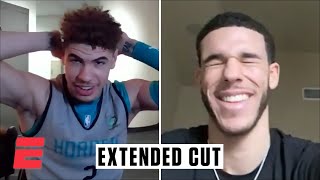 A conversation with LaMelo and Lonzo Ball Extended Cut  NBA on ESPN [upl. by Eleets]