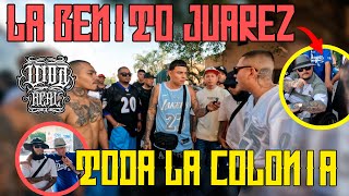 Me dieron un fierrazo🔥VIDA REAL EP 100 Visitando La benito juarez barrio p3liroso [upl. by Eitsim545]