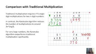 karatsuba algorithm using devide and conquer [upl. by Allemrac]