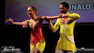 Ronald y Alba Show  Paris Bachata Festival 2018 [upl. by Rahmann]