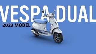 2023 Vespa Dual Scooter Launched🔥  E20 amp OBD2  Price  Features  Vespa VXL amp SXL [upl. by Ynffit475]