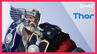 Marvel Rivals Closed Beta Thor Gameplay  Vanguard Role [upl. by Hyatt580]