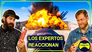 Experto en Explosivos REACCIONA a los juegos de Battlefield  Total Recoil [upl. by Jonah941]