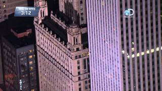 Skyscraper Live Nik Wallenda crossing the Chicago Skyline [upl. by Diba210]