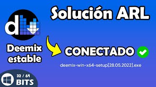 Solución ARL no se conecta en DEEMIX 2024 ✅ [upl. by Sirama]