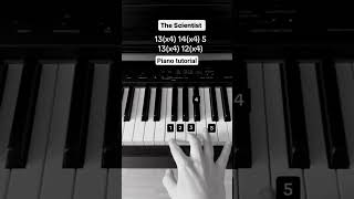 The Scientist  Coldplay Piano Tutorial [upl. by Leanne592]