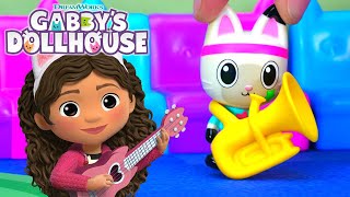 Try New Things Gabby Cats Jazz It Up For OPPOSITE DAY  GABBYS DOLLHOUSE TOY PLAY ADVENTURES [upl. by Nosnej]