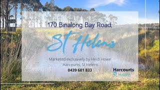 For Sale  170 Binalong Bay Road St Helens Tasmania [upl. by Alejandro686]