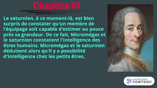 Micromégas de Voltaire résumé chapitre par chapitre [upl. by Sairtemed1]