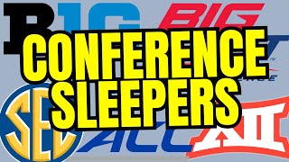 Sleeper Teams To Win Every Major Conference  College Basketball 202425 [upl. by Haraj170]