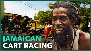 Pushcart Men Jamaicas Most Extraordinary Race Unique Sports Documentary  Real Stories [upl. by Nanaek]