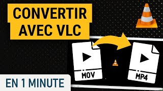 Convertir une vidéo avec VLC [upl. by Helmer152]