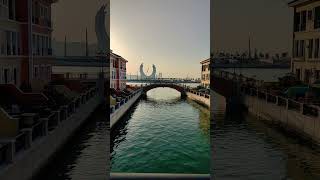 View From Qanat Quatier Qatar shorts [upl. by Nehgam]