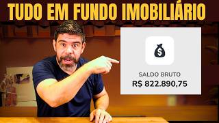 MUDEI MINHA CARTEIRA TODA PARA FUNDOS IMOBILIÁRIOS PARA RECEBER RENDIMENTO QUANTO VOU RECEBER AGORA [upl. by Atinob]