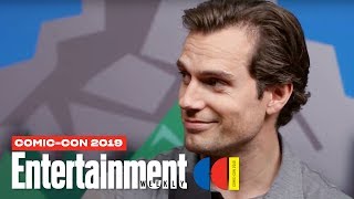 The Witcher Stars Henry Cavill Freya Allan amp Cast LIVE  SDCC 2019  Entertainment Weekly [upl. by Dougal]