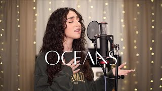 Oceans  Hillsong United cover by Genavieve Linkowski  Collab w Anthem Worship  MassAnthem [upl. by Aray]