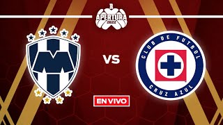 Rayados vs Cruz Azul ¡PARTIDO EN VIVO IDA de las SEMIFINALES del Clausura 2024 [upl. by Orv]