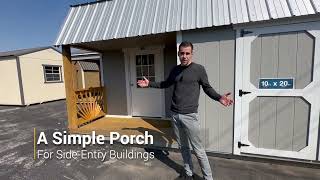 The Lofted Barn with a Side Porch Package [upl. by Buckels463]