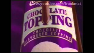 Cadbury Chocolate Topping Commercial 1999 [upl. by Sukramaj]