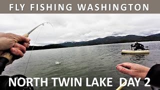 Fly Fishing Washington States North Twin Lake in May Day 2 Episode 24 [upl. by Obeded817]