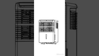 Keystone 50 Pint Dehumidifier Manual [upl. by Nnylarej]