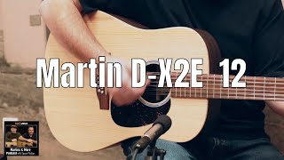 Martin DX2E Brazilian 12 Teaser  NAMM 2024 Remastered X Series [upl. by Eeloj]